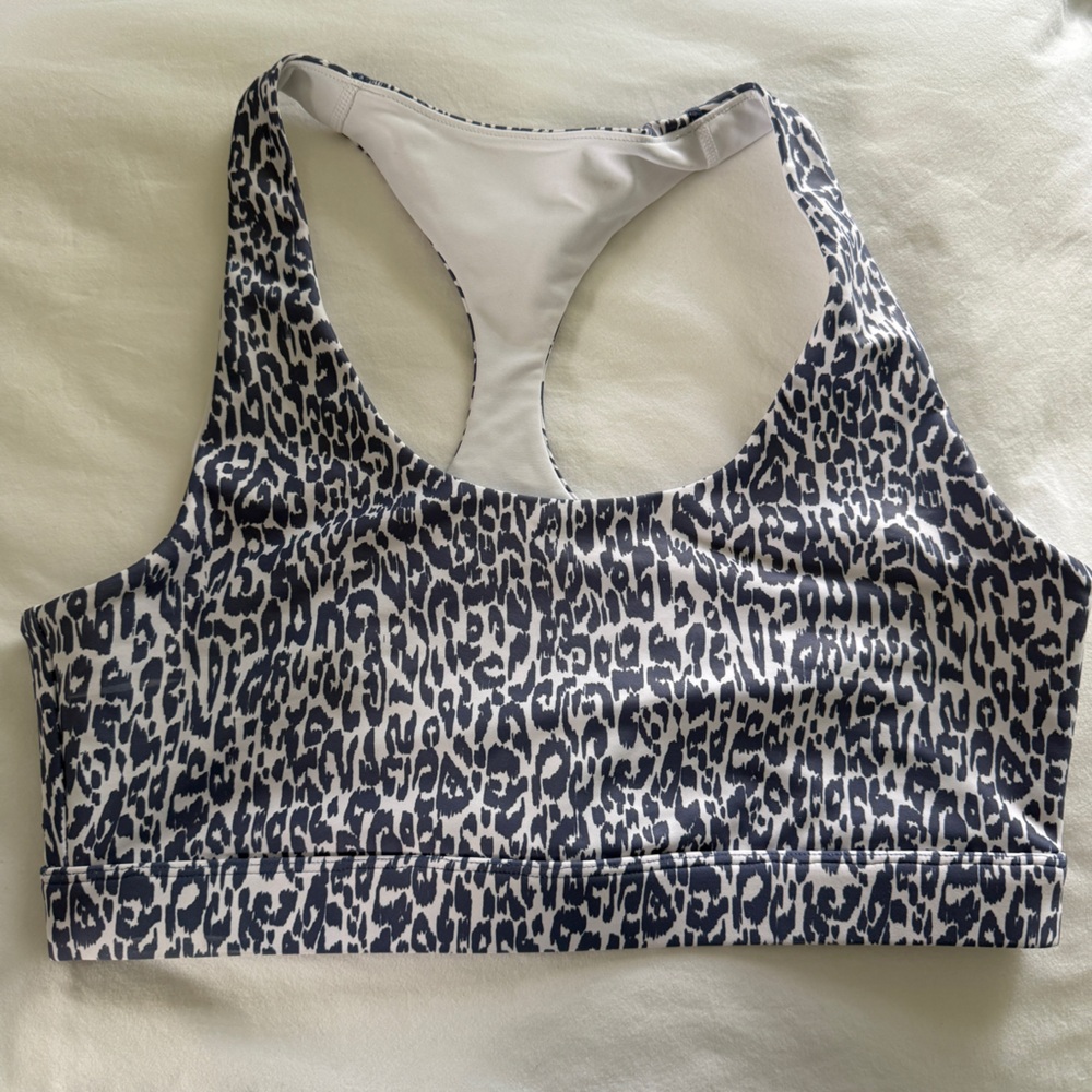 SOULCYCLE Leopard Print Sports Bra